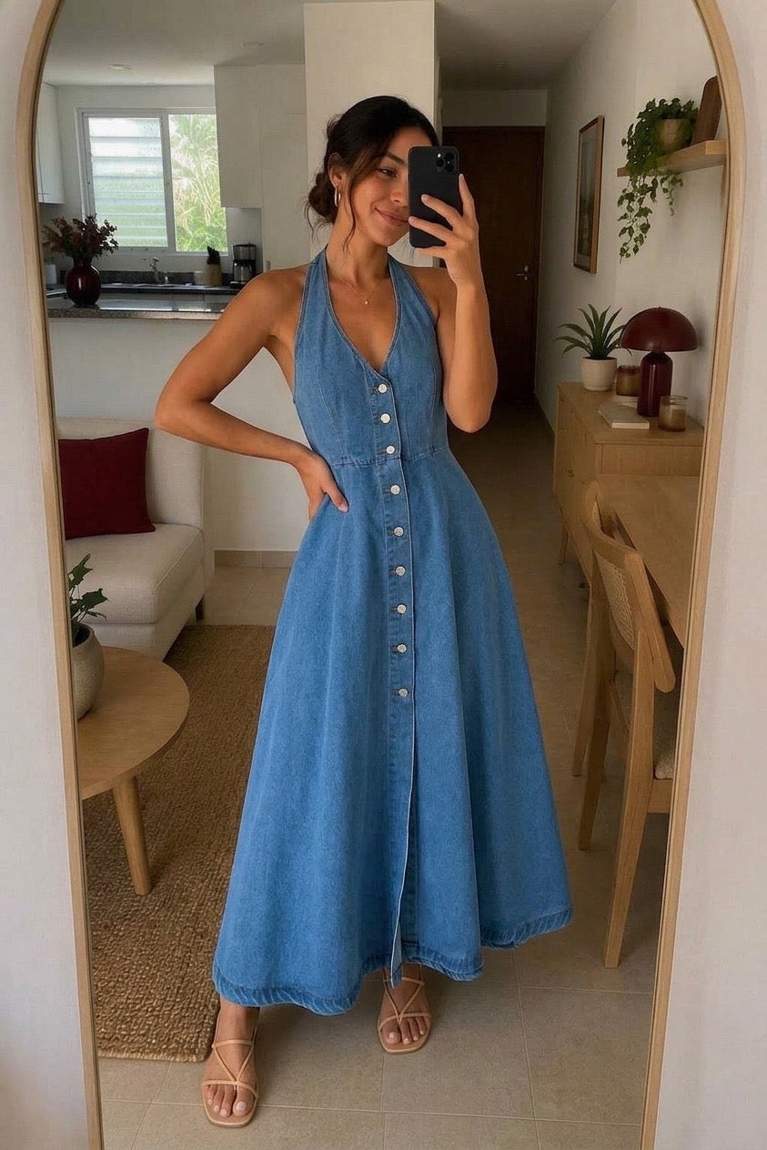 Marina Denim Dress