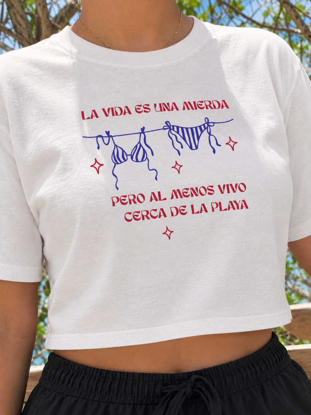 Terapia Costera Crop Top