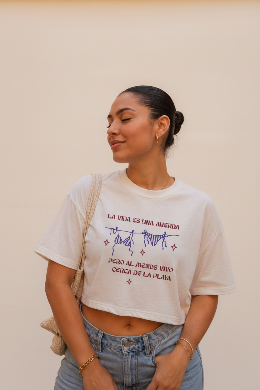 Terapia Costera Crop Top - Editorial
